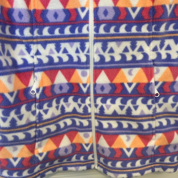 Women’s Columbia Sawyer Rapids Print Full Zip Fleece - Picture 5 of 7